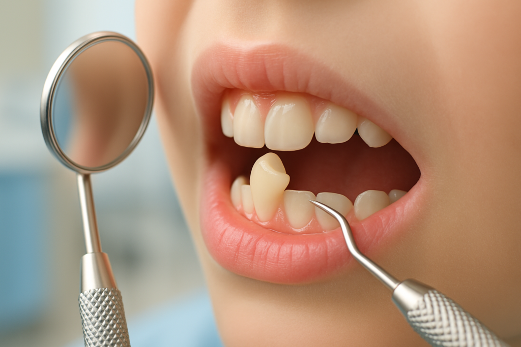 Dente de leite torto precisa de tratamento ou espera sozinho?